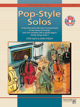 Alfred Bach O'reilly  Strictly Strings Pop-Style Solos Book / CD - Viola