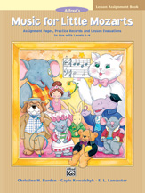 Alfred Barden / Kowalchyk / Lancaster  Music For Little Mozarts - Lesson Assignment Book