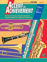 Alfred O'Reilly / Williams    Accent on Achievement Book 3 - Percussion