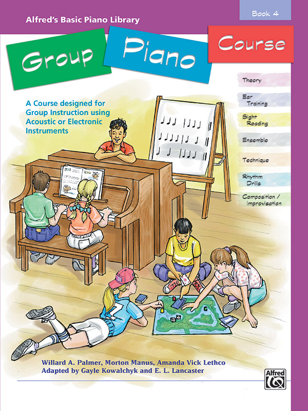 Alfred's Basic Group Piano Course, Book 4 [Piano]