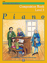 Alfred's Basic Piano Course: Composition Book 3 [Piano]