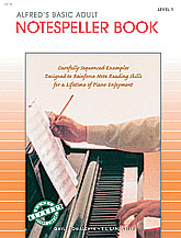 Alfred's Basic Adult Piano Course: Notespeller Book - 1