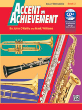Alfred O'Reilly / Williams    Accent on Achievement Book 2 - Mallet