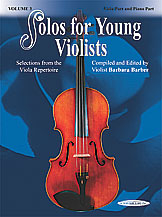 Solos for Young Violists Viola Part and Piano Acc., Volume 3 [Viola]