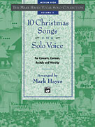 Jubilate  Hayes  10 Christmas Songs for Solo Voice - Mark Hayes - Medium High - Book / CD