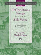 Mark Hayes Vocal Solo Collection: 10 Christmas Songs for Solo Voice - Medium Low - Book Only