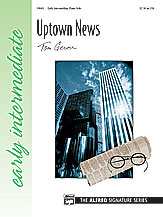 Alfred Gerou                  Uptown News - Piano Solo Sheet