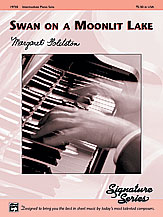 Alfred Goldston Swan On A Moonlit Lake - Piano Solo Sheet
