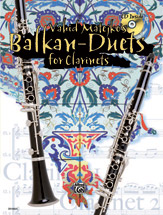 Balkan Duets for Clarinets w/cd [Clarinet duet] CLARINET 2