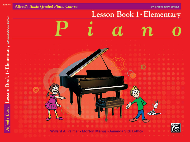 Alfred's Basic Graded Piano Course, Lesson Book 1 [Piano] Book