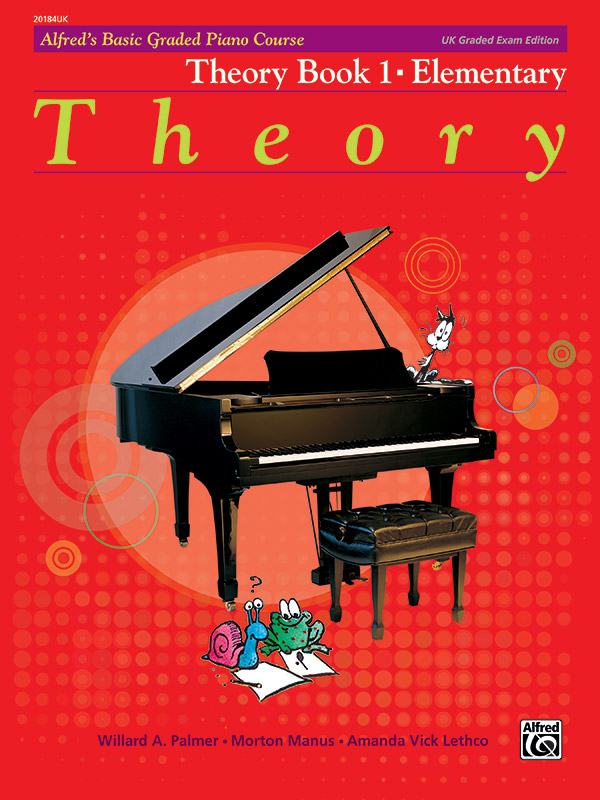 Alfred's Basic Graded Piano Course, Theory Book 1 [Piano] Book