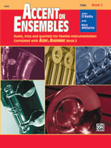 Alfred O'reilly/williams      Accent on Ensembles Book 2 - Tuba