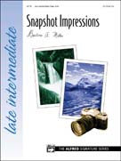 Alfred Miller   Snapshot Impressions - Piano Solo Sheet