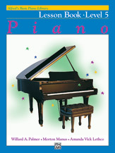 Alfred's Basic Piano Library Lesson Book Level 5