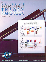Alfred's Basic Adult Piano Course: Theory Book 2 [Piano]