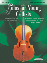Solos for Young Cellists Cello Part and Piano Acc., Volume 5 [Cello]