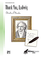 Alfred Barden                 Thank you Ludwig - Piano Solo Sheet