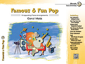 Famous & Fun Pop, Book 1 [Piano]