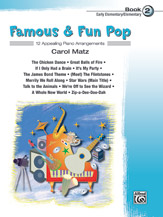 Famous & Fun Pop 2 Piano Book