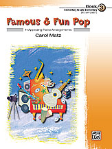 Alfred  Matz C  Famous & Fun Pop Book 3