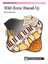 Alfred Alexander   Wild Horse Round-Up - 1 Piano  / 4 Hands