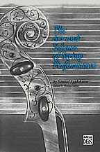 Art & Science Of String Performance by Applebaum for Text