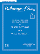 Pathways Of Song Vol 1