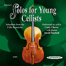 Solos for Young Cellists CD, Volume 6 [Cello]