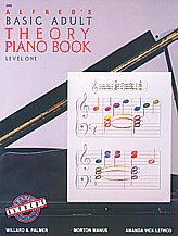 Alfred's Basic Adult Piano Course: Theory Book 1 [Piano]