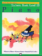 Alfred's Basic Piano Library: Technic Book 1B [Piano]