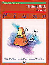 Alfred's Basic Piano Course Technic Book 2
