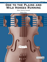 Ode To The Plains And Wild Horses Running (From American Serenade) - String Orchestra Arrangement