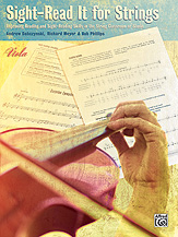 Alfred Dabczynski/Meyer/Phi   Sight-Read It for Strings - Viola