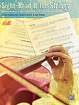 Alfred Dabczynski/Meyer/Phi   Sight-Read It for Strings - Cello