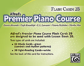 Alfred Alexander/Kowalchyk   Premier Piano Course: Flash Cards, Level 2B