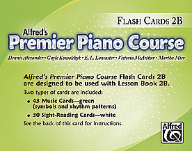 Alfred Premier Flash Cards 2B PIANO