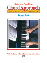 Alfred's Basic Piano: Chord Approach Technic Book - 1