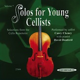 Solos for Young Cellists CD, Volume 7 - CD Only