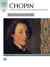 Chopin 19 of His Most Popular Piano Selections [Piano] BKCD