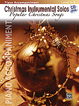 Alfred    Christmas Instrumental Solos: Popular Christmas Songs - Piano Accompaniment Book | CD