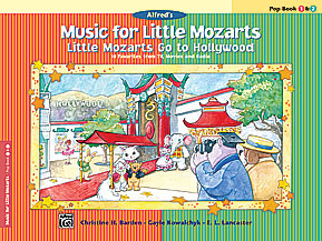 Music for Little Mozarts: Little Mozarts Go to Hollywood, Pop Book 1 & 2 [Piano]