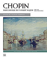 Chopin: Barcarolle in F-sharp Major, Opus 60 [Piano]