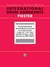 International Drum Rudiments - posters