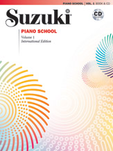 Suzuki Piano School New International Edition Book and CD, Volume 1