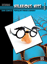 Dan Coates Popular Piano Library: Hilarious Hits, Book 1 [Piano]