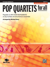Alfred  Story M  Pop Quartets for All - Trumpet | Bari TC