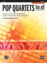 Alfred  Story M  Pop Quartets for All - Violin