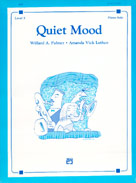 Alfred Palmer/lethco   Quiet Mood - Piano Solo Sheet