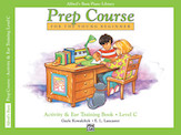 Alfred's Basic Piano Prep Course: Activity & Ear Training Book C [Piano]