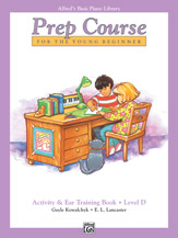 Alfred's Basic Prep Course: Activity and Ear Training D